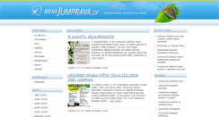 Desktop Screenshot of manajumprava.lv